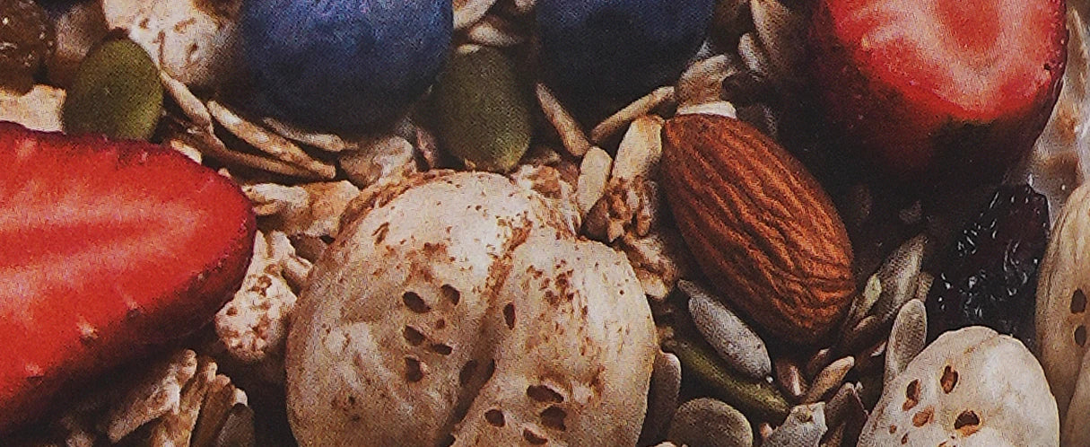 Sunflower, pumpkin and melon seeds