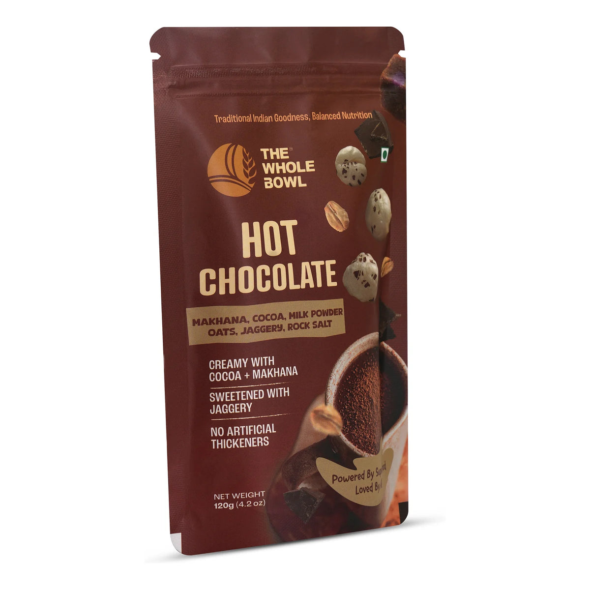 Hot Chocolate pouch, second angle