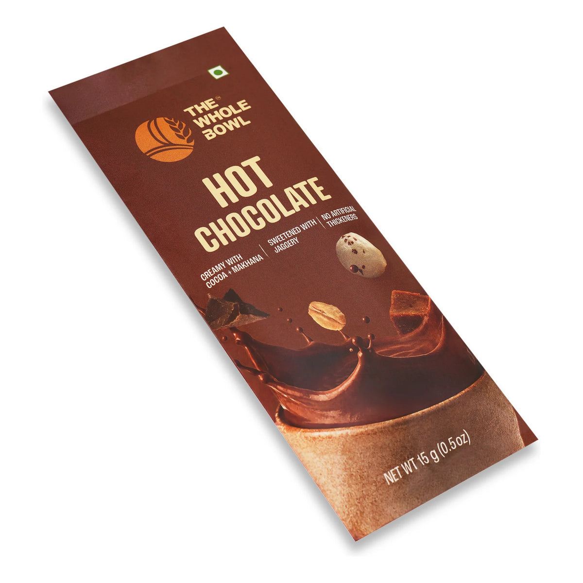 Hot Chocolate single-serve sachet, second angle